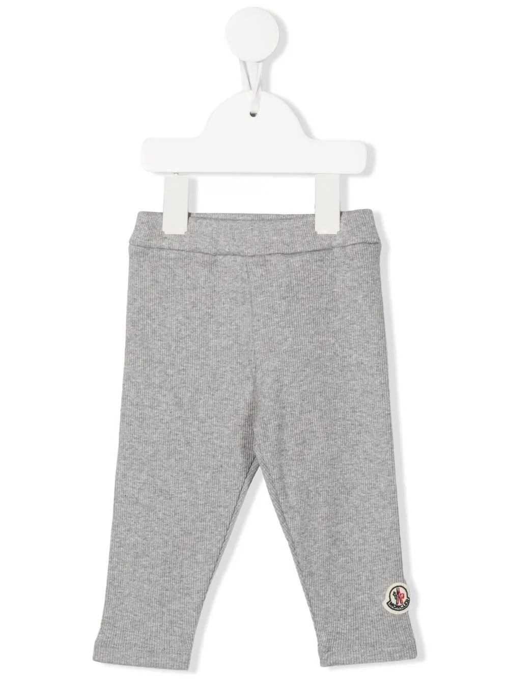 

Moncler Enfant pants con parche del logo - Gris