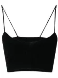 Cashmere In Love Evie cashmere bralette - Black
