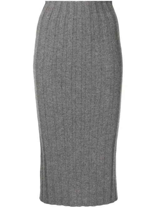 Jupe Lenny en maille épaisse - Cashmere In Love - Modalova