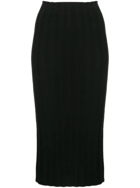 Cashmere In Love Lenny ribbed-knit skirt 