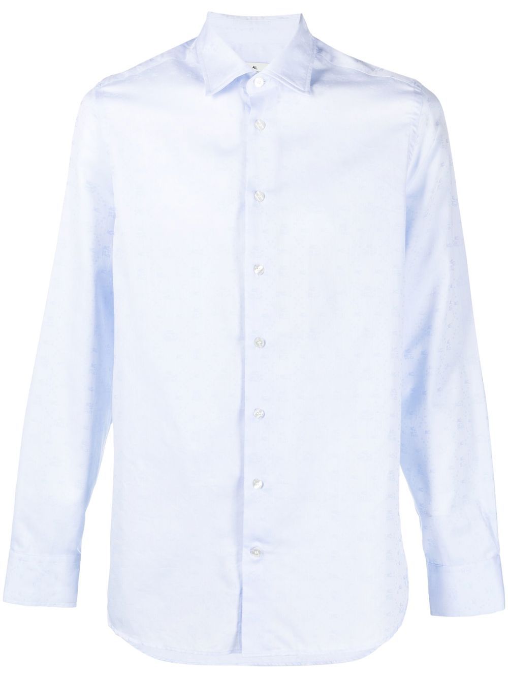 

ETRO camisa manga larga con botones - Azul