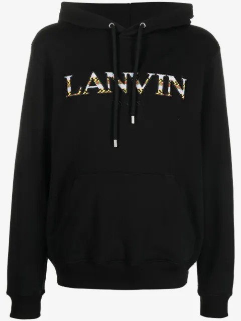 Lanvin hoodie à logo brodé
