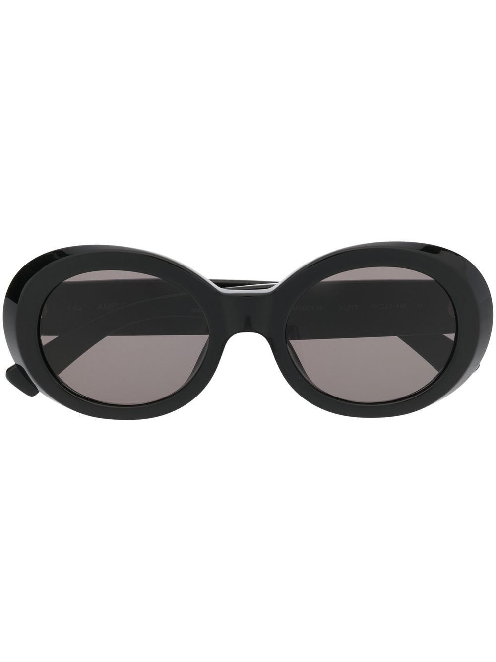 Shop Ambush Kurt Round-frame Sunglasses In Black
