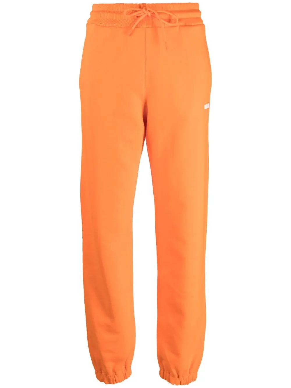 

MSGM logo-print track pants - Orange