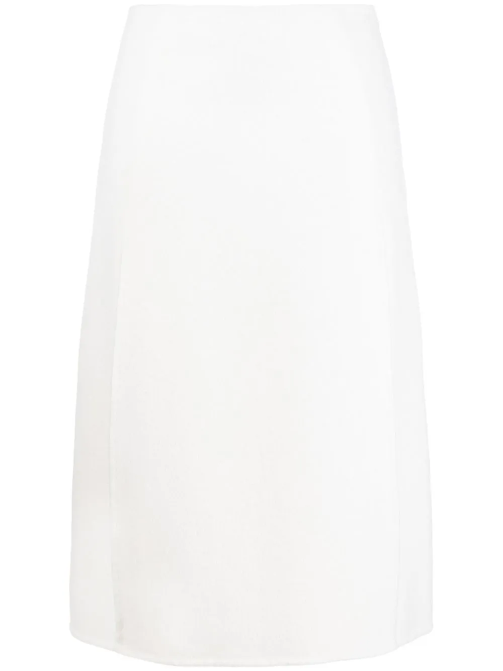 

P.A.R.O.S.H. Rock midi skirt - White