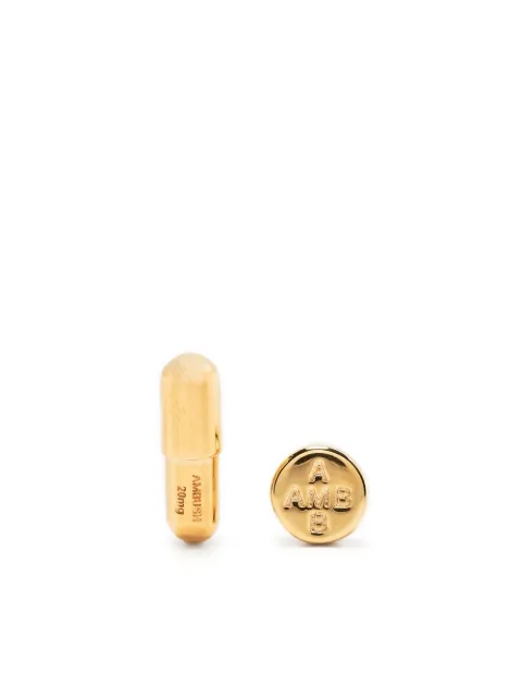 AMBUSH Pill Charm stud earrings