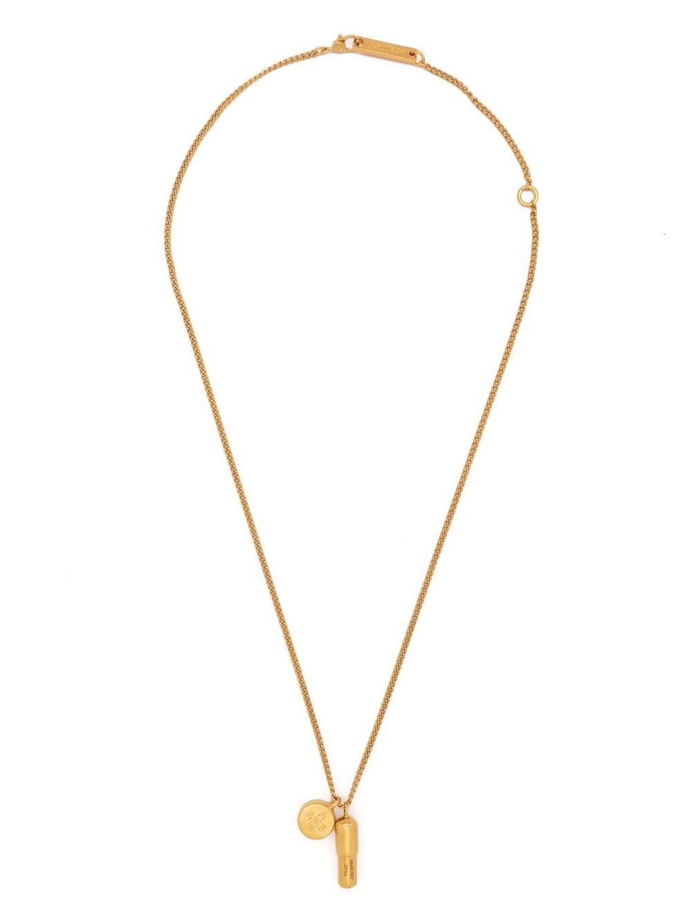 Shop Ambush Pill-charm Chain Necklace In Gold