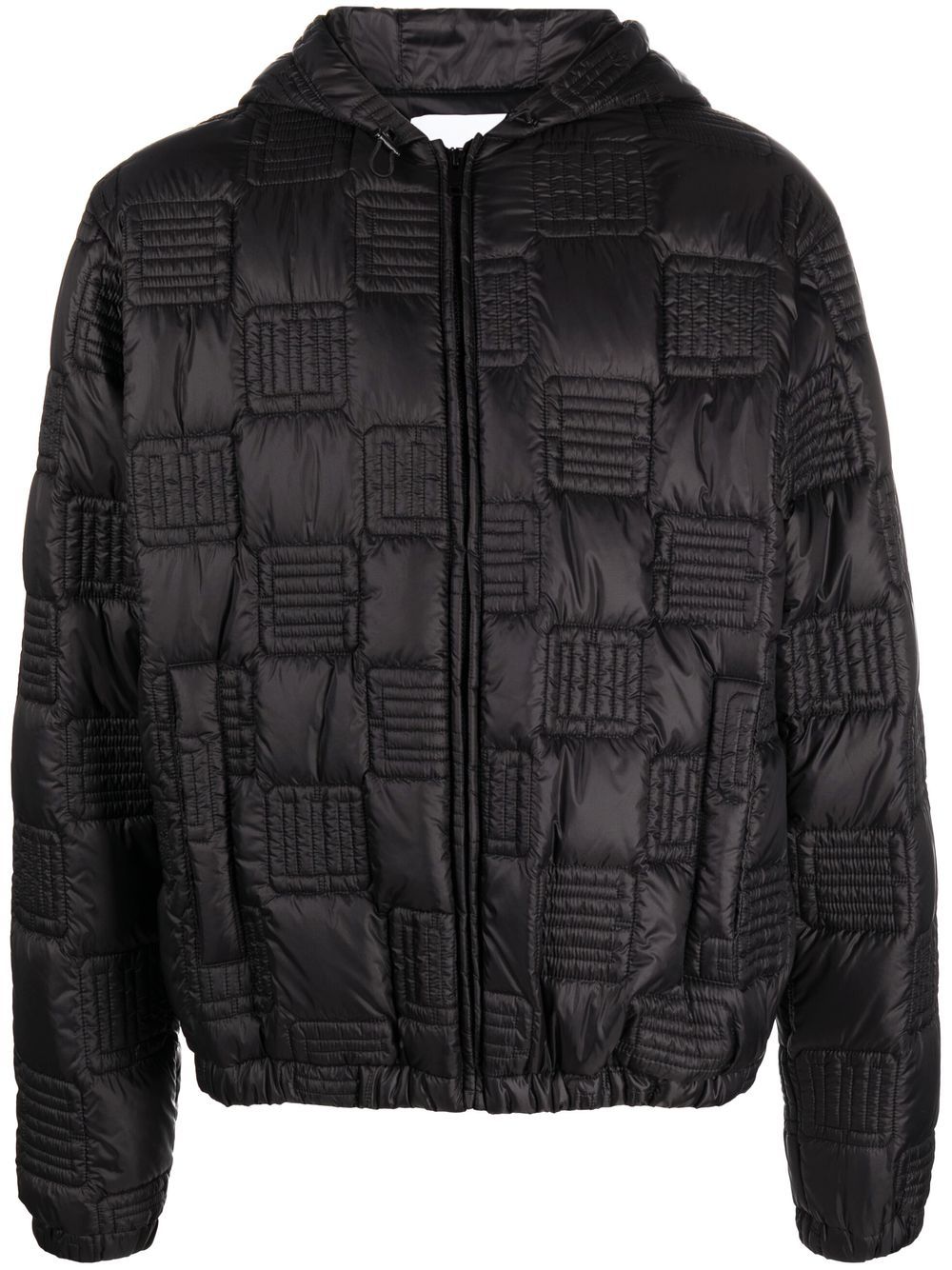 

AMBUSH quilted hooded jacket - Black