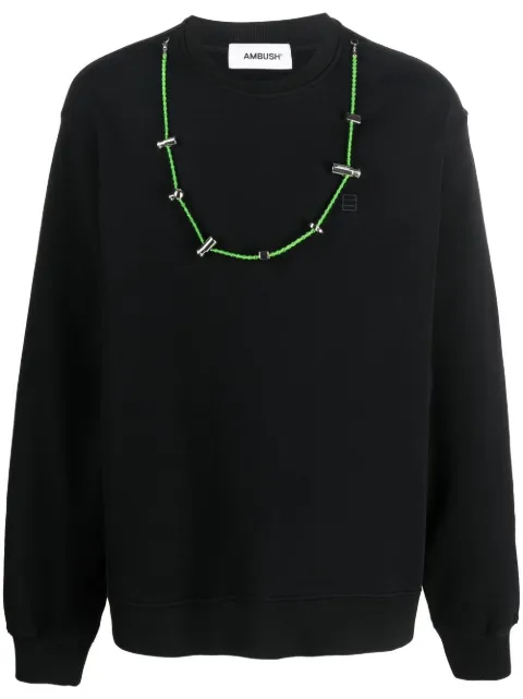 AMBUSH stoppers crew neck sweatshirt