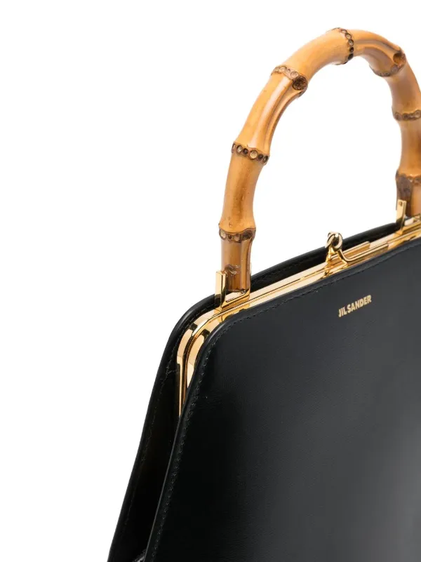 Jil Sander zip-up Leather Tote Bag - Farfetch