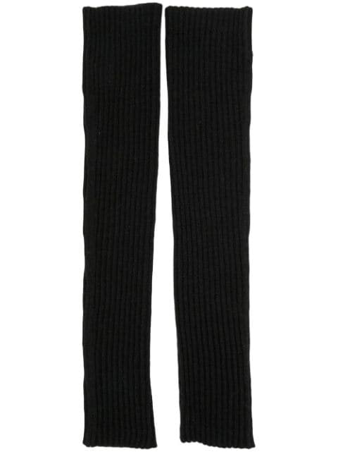 Cashmere In Love Lala ribbed knit arm warmers