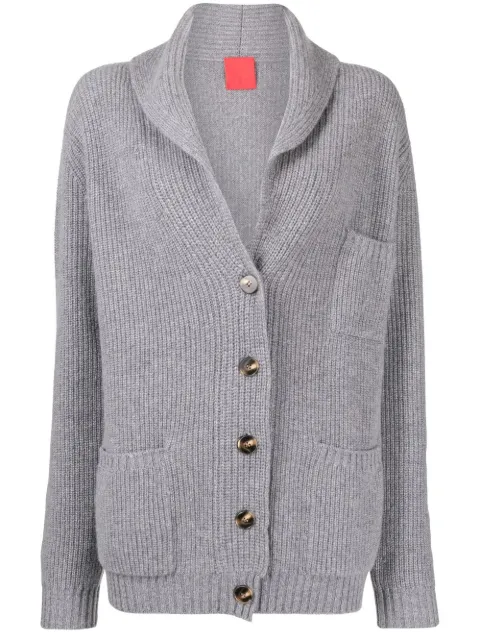 Cashmere In Love shawl-lapels knitted cardigan 