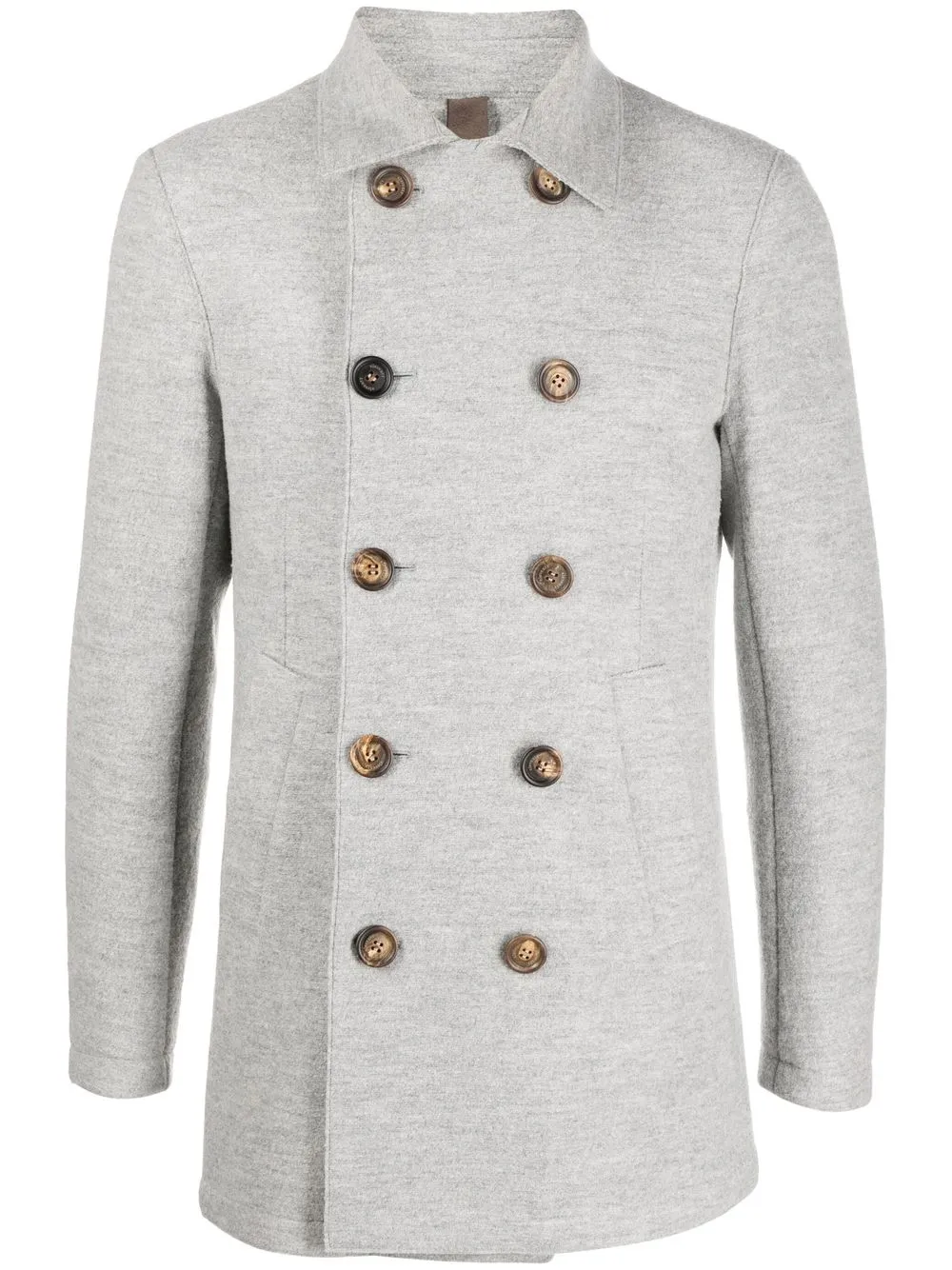 

Eleventy double-breasted wool blazer - Grey