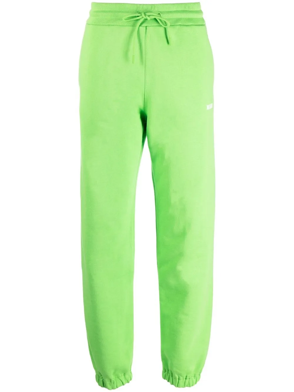 

MSGM logo-print track pants - Green