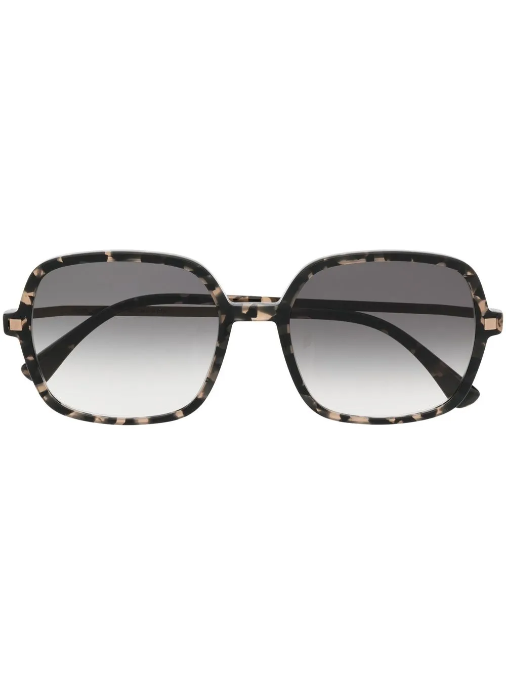 

Mykita lentes de sol con armazón redonda - Negro