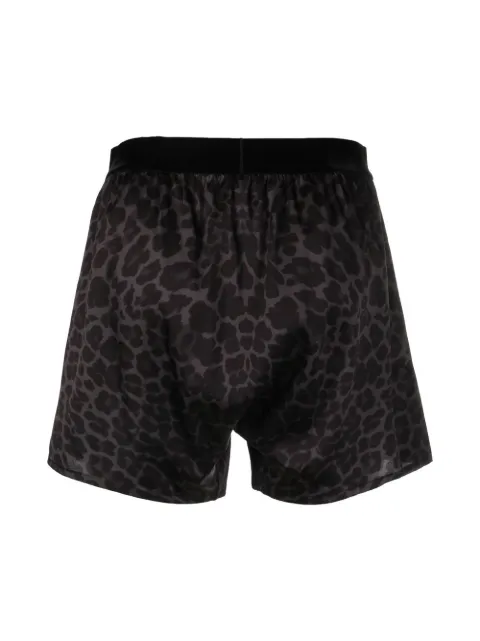 TOM FORD leopard-print Silk Boxers - Farfetch