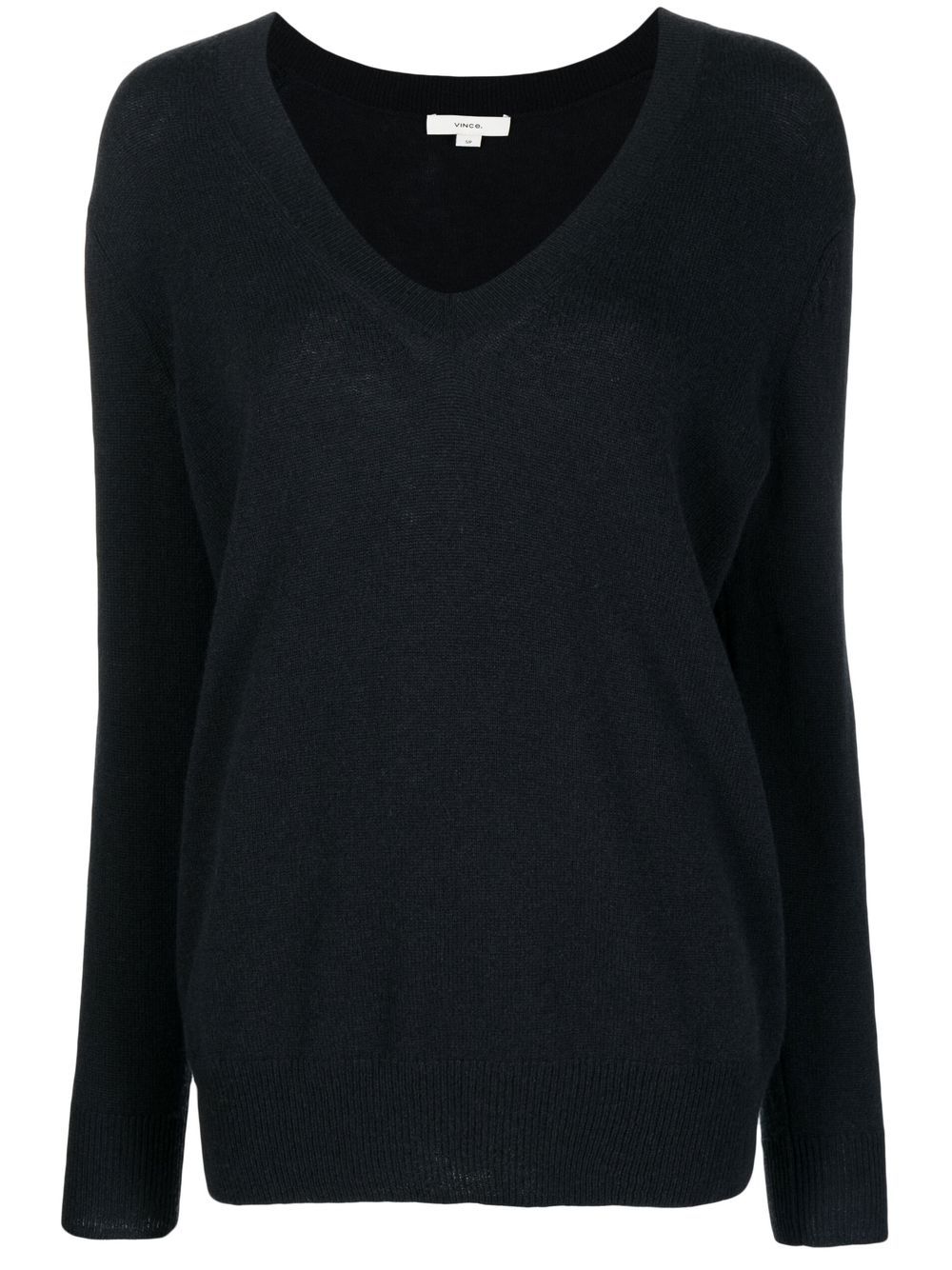 

Vince V-neck cashmere jumper - Black