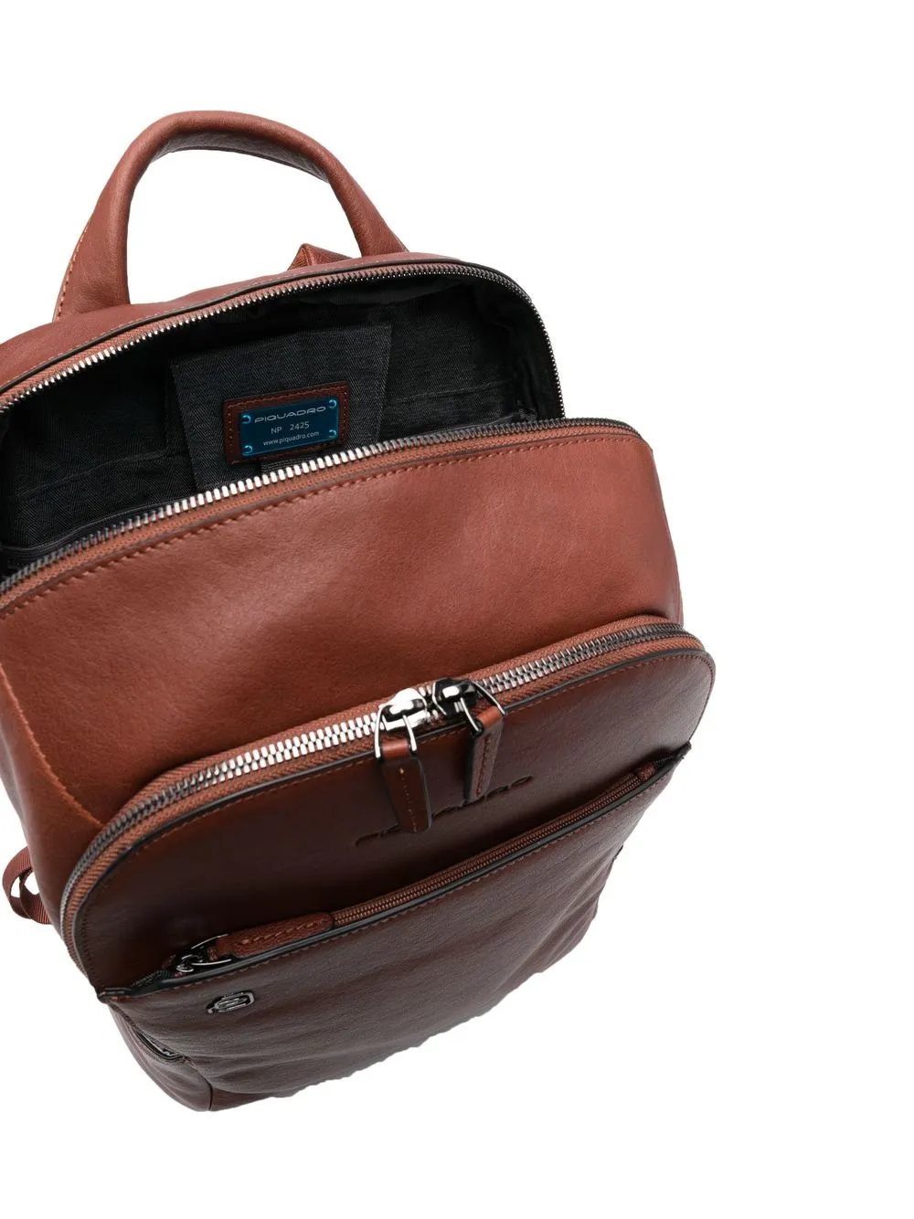 embossed-logo detail backpack