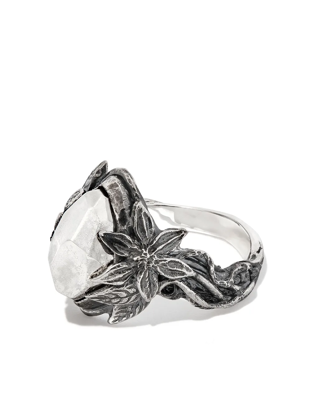 LYLY ERLANDSSON ARIA STERLING SILVER RING