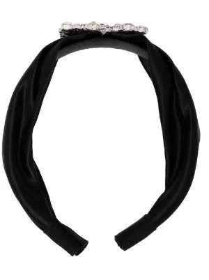 Sieraden Haaraccessoires Haarbanden Alpenflüstern Alpenfl\u00fcstern Haarband zwart gestippeld elegant 