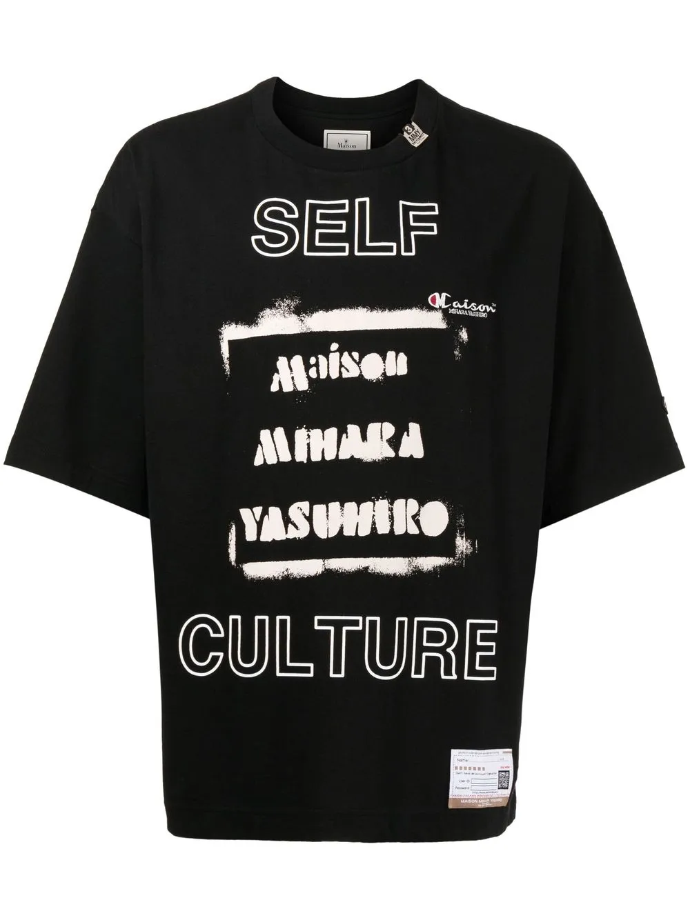 Maison Mihara Yasuhiro MMY graphic-print T-shirt - Farfetch