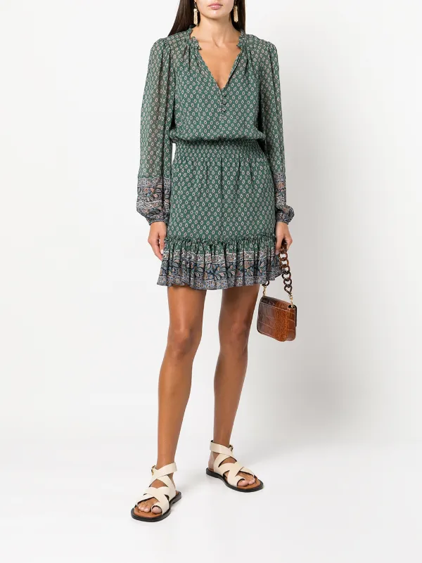 slim fit dress slacks Veronica Beard Mick Dress in Dk Hunter Green – shopatanna main image 1