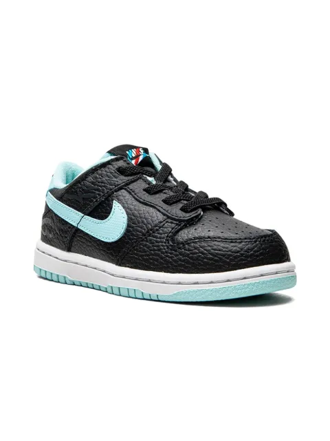 Nike Kids Dunk Low SE "Barbershop" sneakers