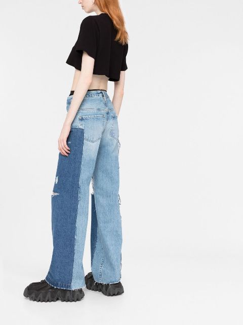 le baggy palazzo jeans