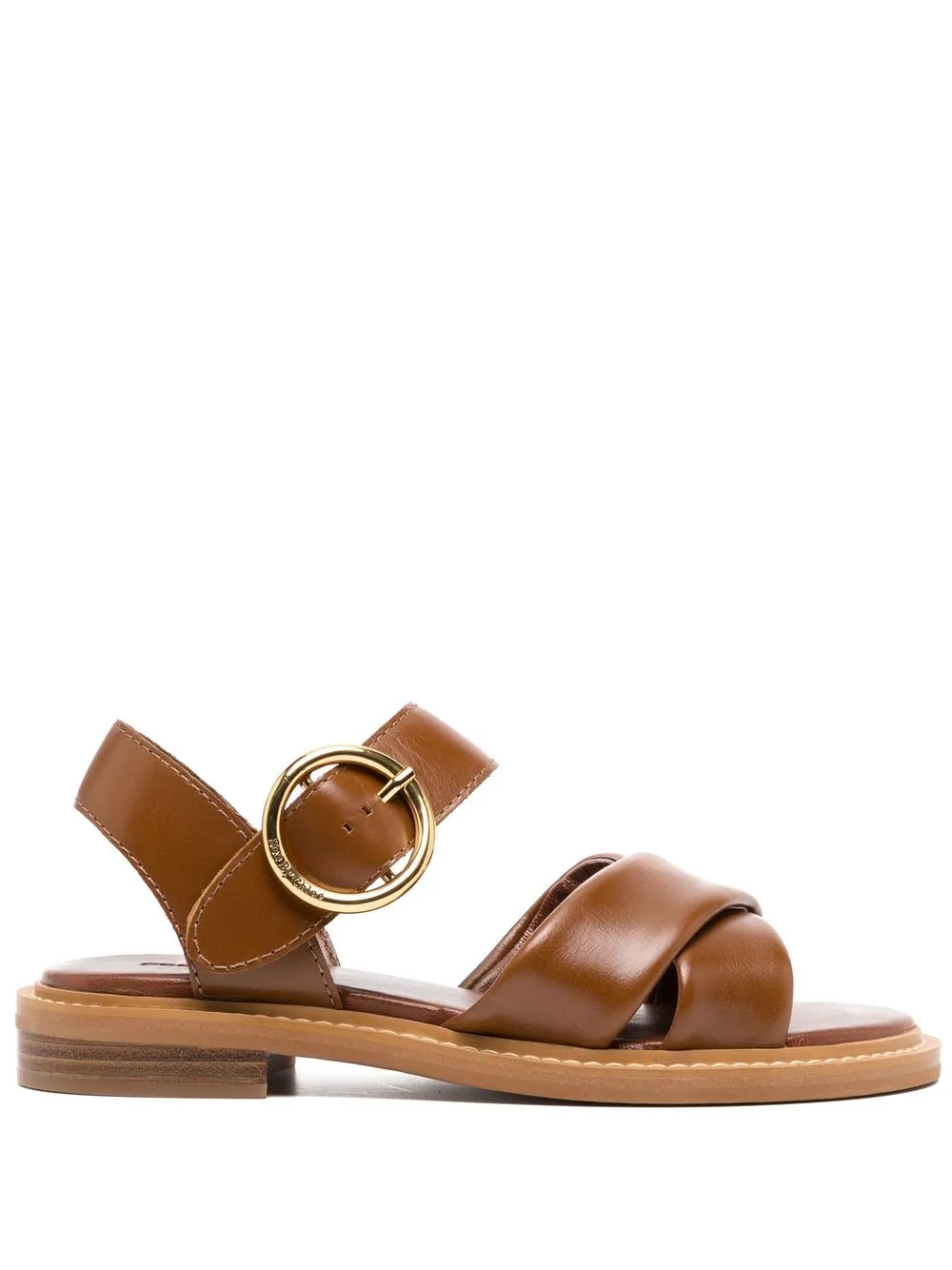 

See by Chloé Lyna crossover sandals - Brown