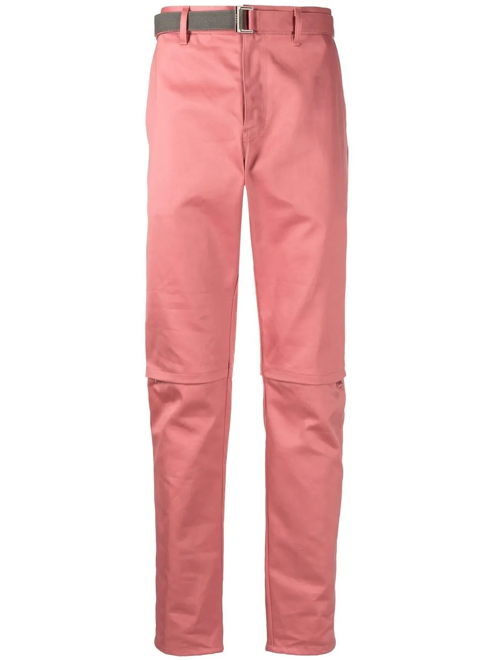 

sacai pantalones rectos - Rosado