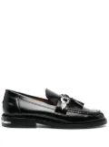 Toga Virilis buckle strap loafers - Black