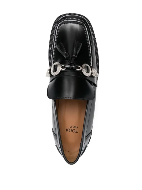 Toga Virilis Buckle Strap Loafers - Farfetch