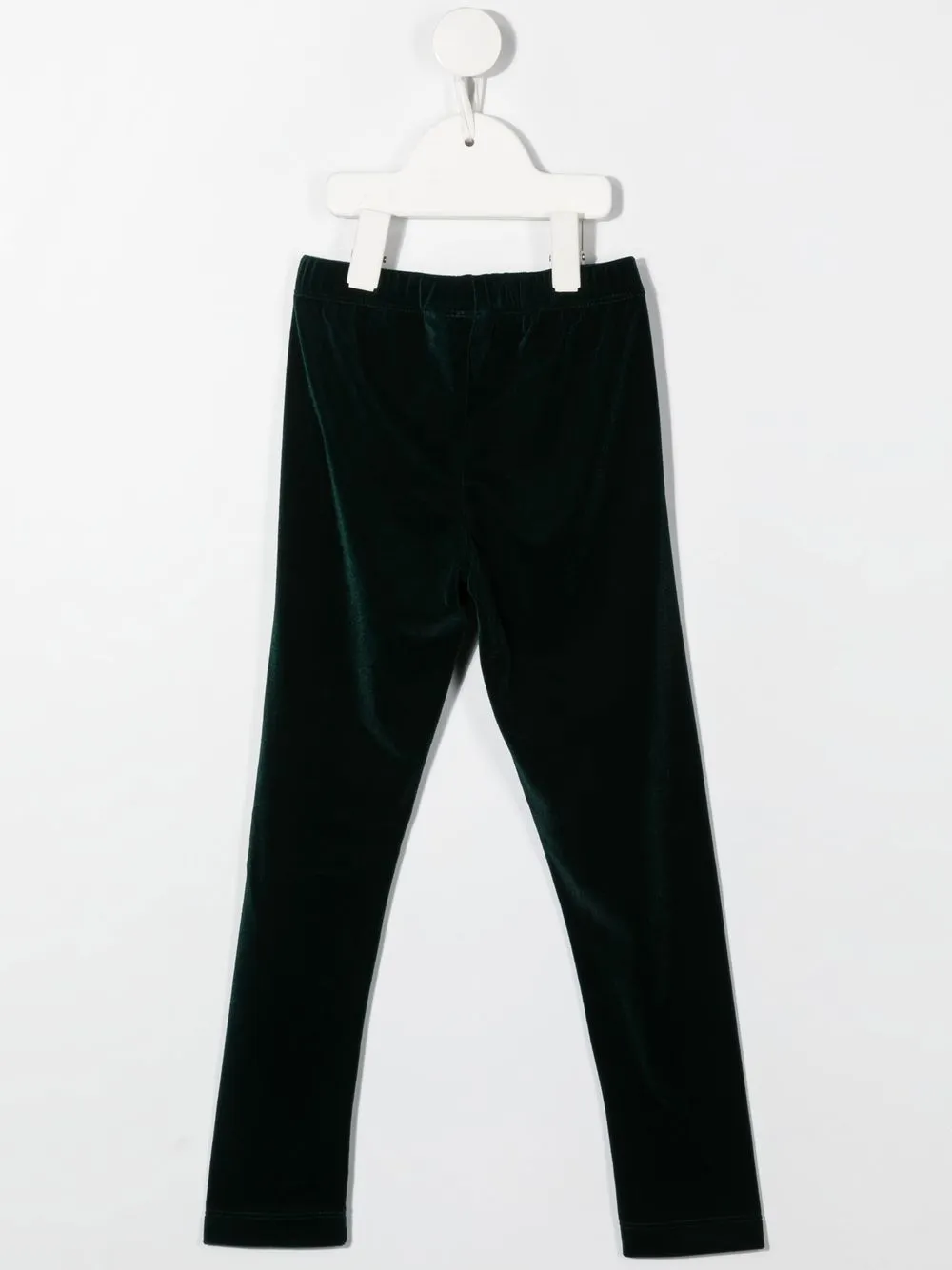 Molo Legging met fluwelen-effect - Groen