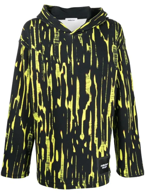 AMBUSH hoodie con estampado gráfico