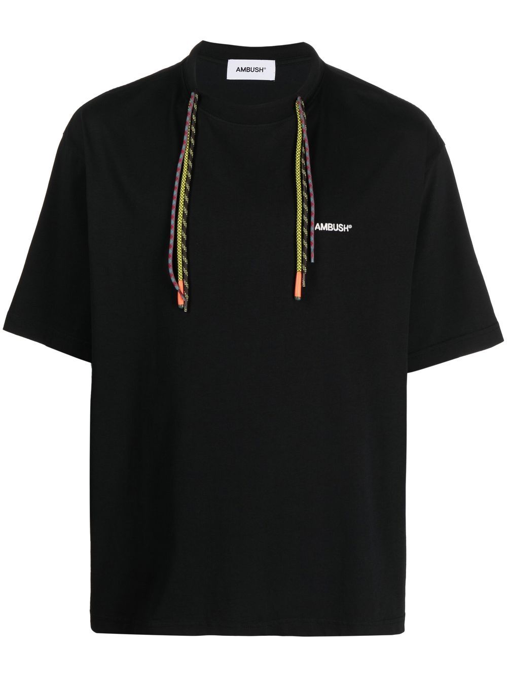 AMBUSH multicord crew-neck T-shirt - Black