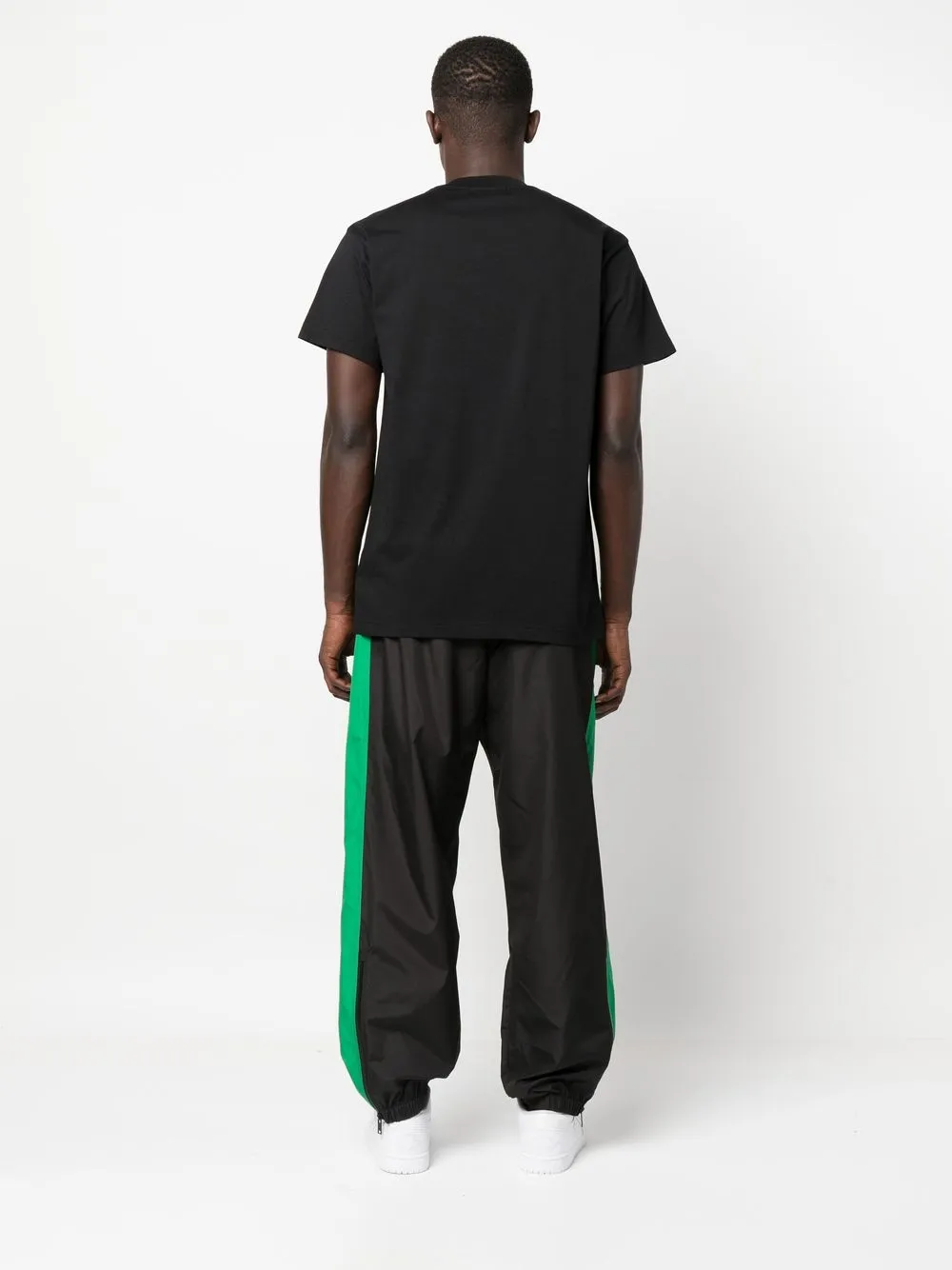 Ambush Cotton Logo T-shirt Round Neck In Black