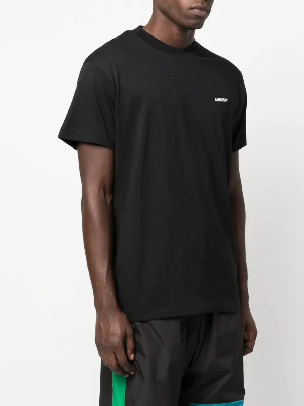AMBUSH three-pack logo-print T-shirts | Black | FARFETCH PL