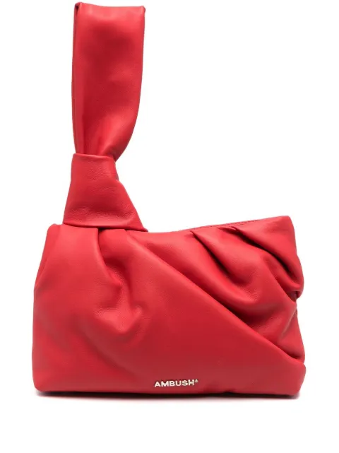 AMBUSH leather clutch bag