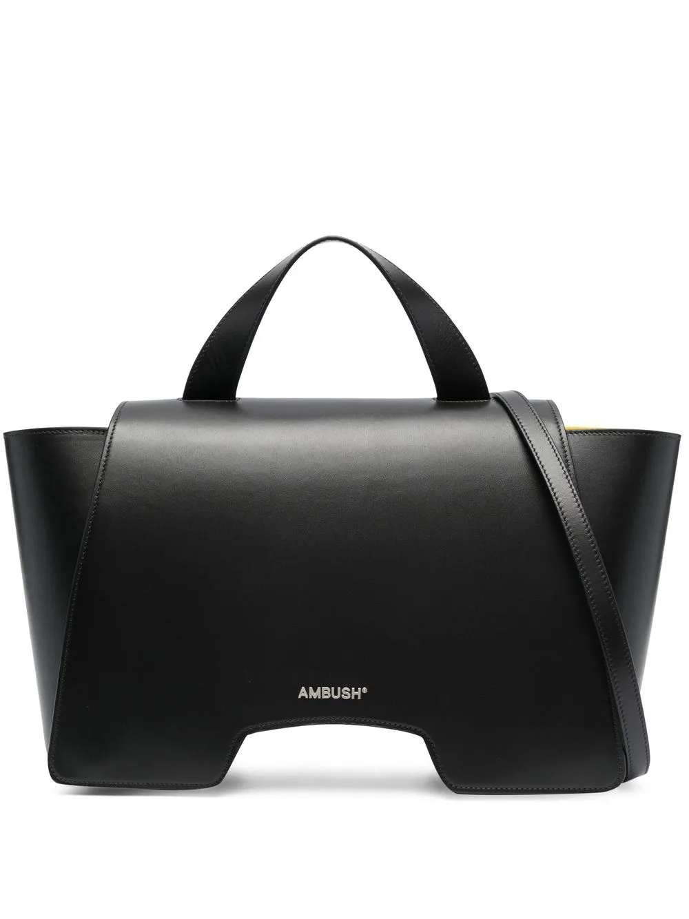 

AMBUSH large A flap bag - Black