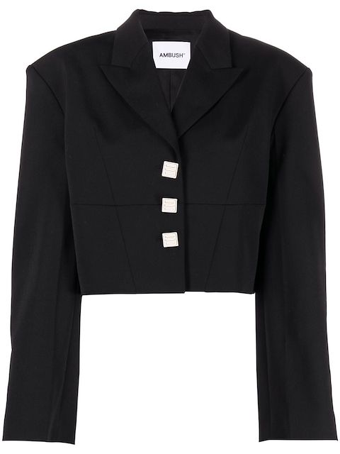 AMBUSH cropped single-breasted blazer