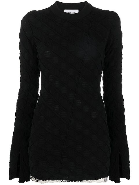 AMBUSH Texturierter Pullover