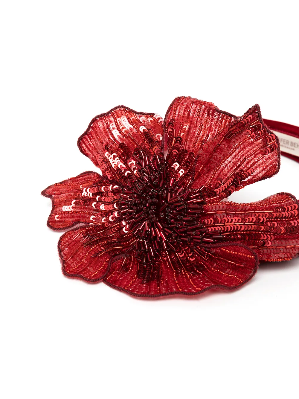 Jennifer Behr Mariana floralappliqué Headband Farfetch