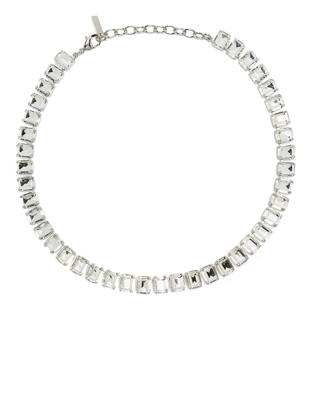 

Jennifer Behr collar con detalle de cristal - Plateado