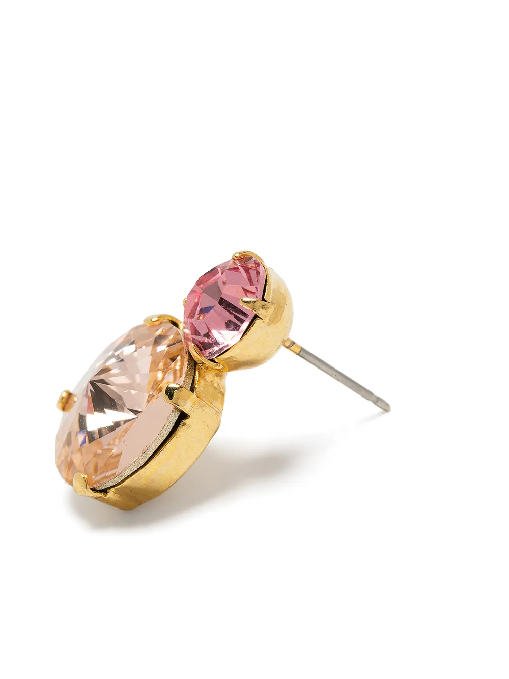 Jennifer Behr Myrla Crystal-embellished Earring In Gold