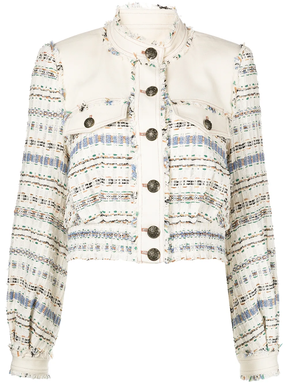 

Veronica Beard Darren tweed jacket - Multicolour