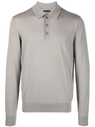 Armani on sale knitted polo