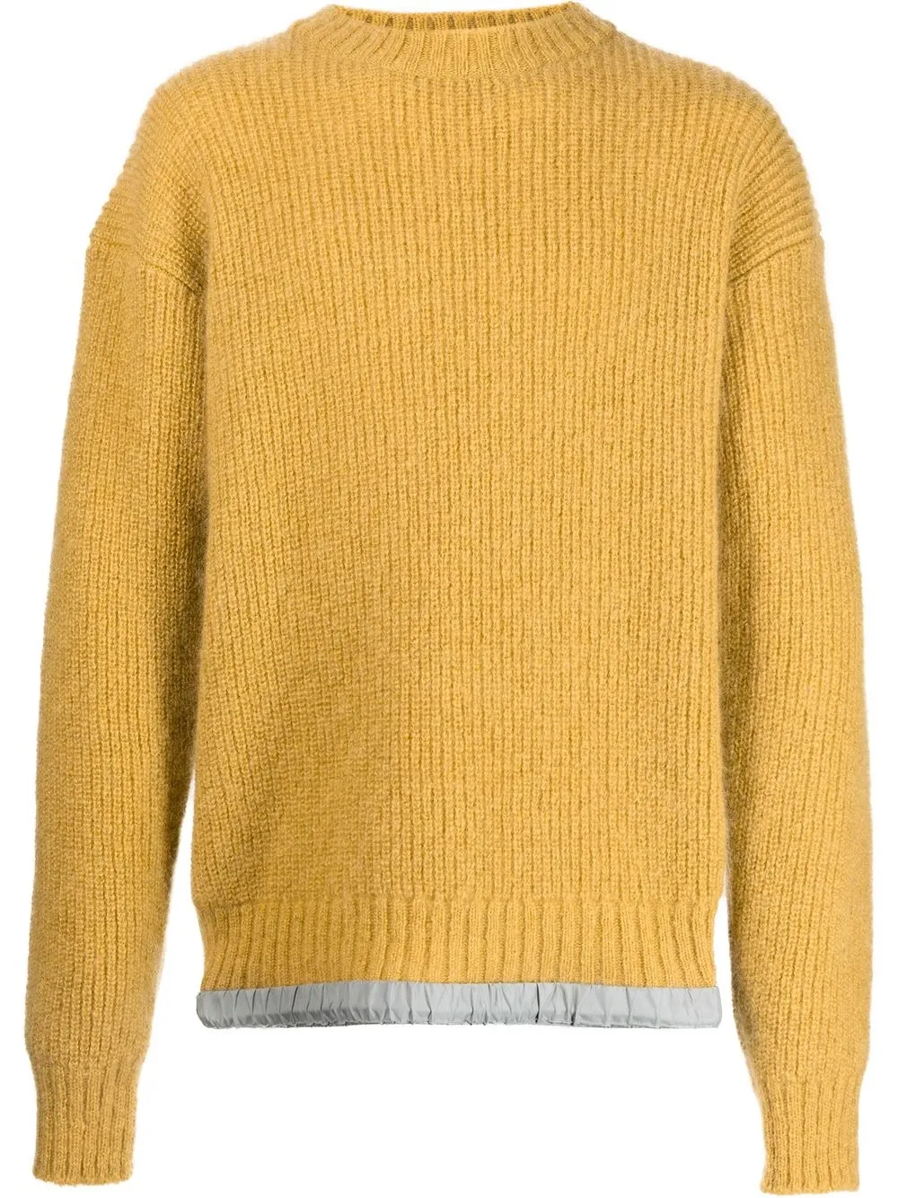 

sacai ribbed-knit jumper - Yellow