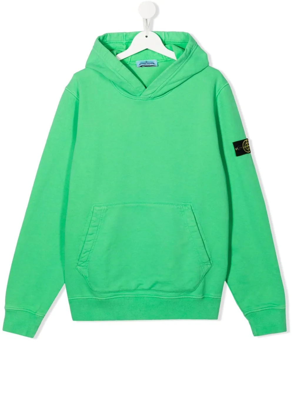 

Stone Island Junior TEEN compass-patch hoodie - Green