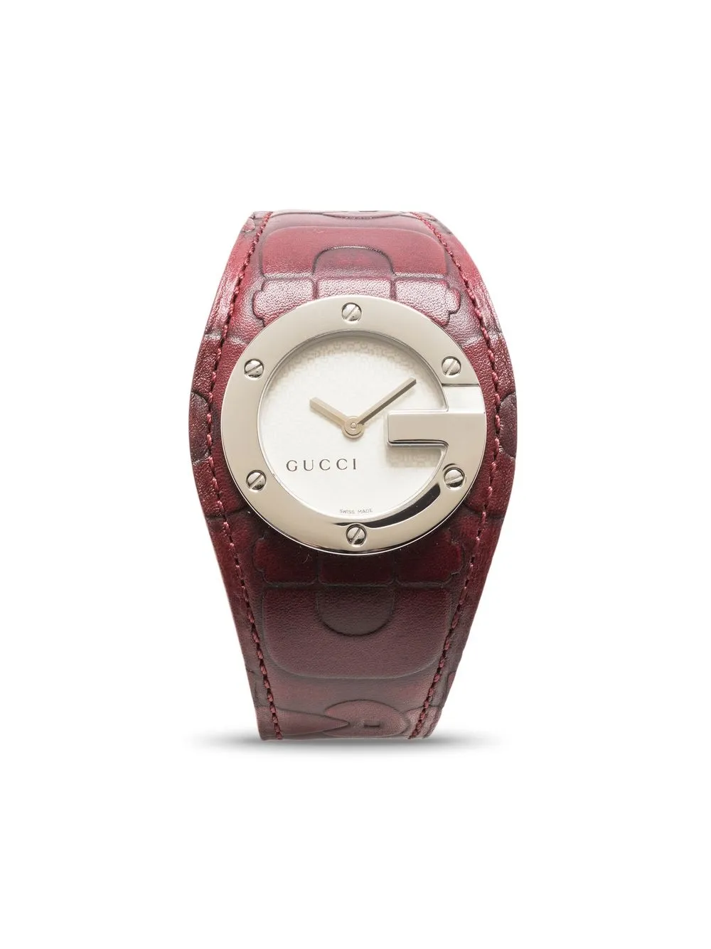 

Gucci Pre-Owned reloj G-Bandeau de 31mm 2000 pre-owned - Rojo