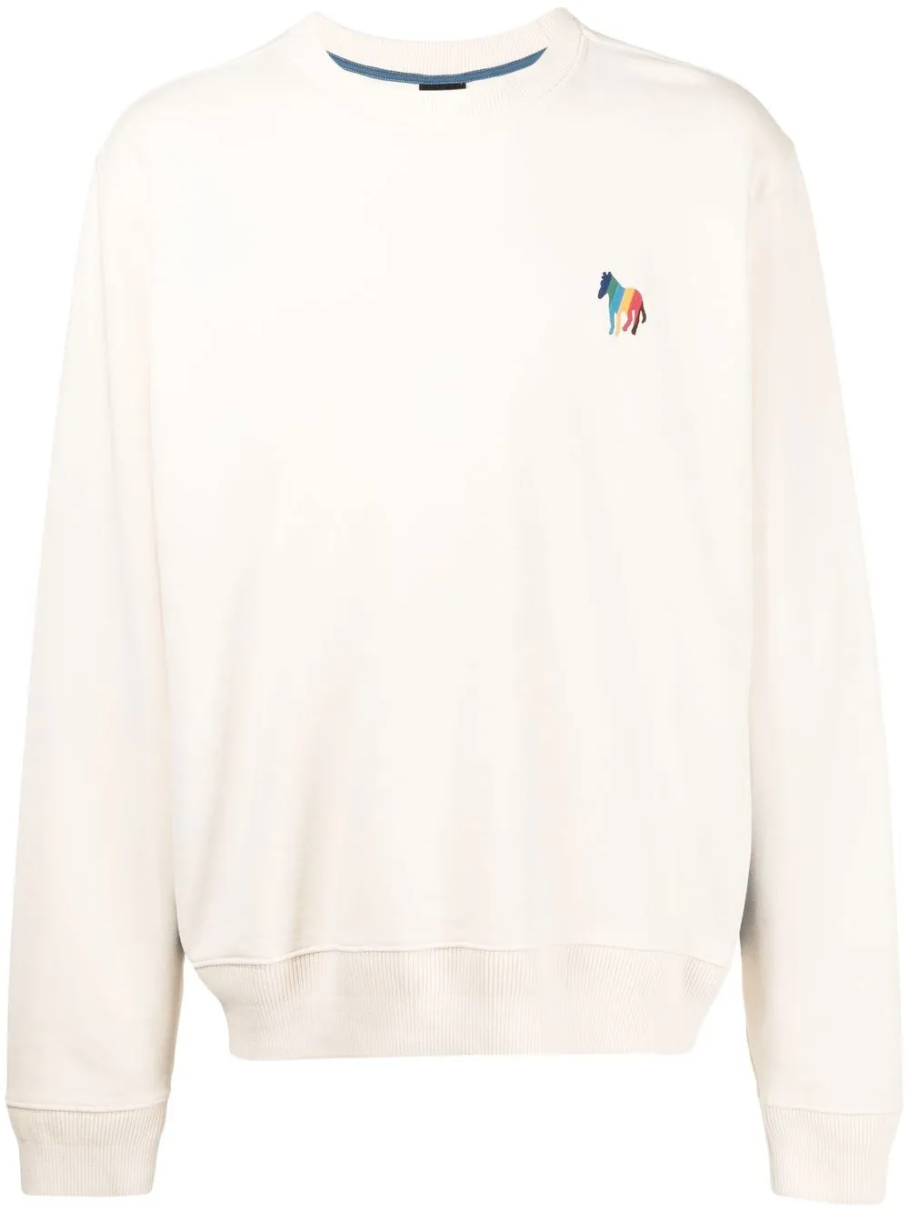 

PS Paul Smith sudadera con parche del logo - Blanco